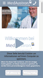 Mobile Screenshot of medaustron.at